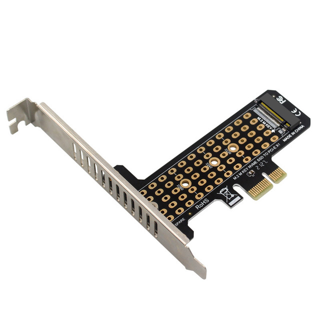 M2 M Key NVMe SSD PCI-E X4 Adapter Card M Key Interface Card with Full Speed Support for PCI Express 3.0 X4 2230-2280 Size Stock