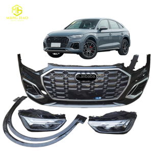 Parachoques Completo Q5L, el Más Vendido, Compatible con <span class=keywords><strong>Audi</strong></span> <span class=keywords><strong>Q5</strong></span>, Q5L y B9 2022-2025, Parachoques Delanteros con Rejilla y Radar - Product Image 1