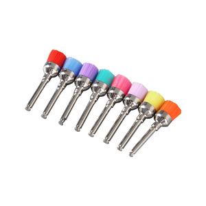 Ouliya – ensemble de brosses de polissage dentaire, 8 couleurs, tête plate incurvée résistante à l'usure, pour le blanchiment des dents et l'élimination des taches - Product Image 4