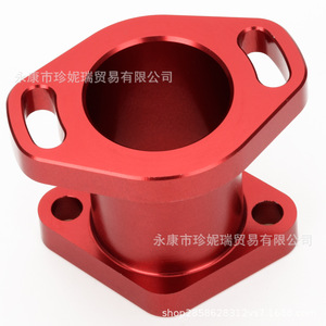 Jqg014 Gx160 Cnc Modified <b>Intake</b> <b>Manifold</b> 26mm Aluminum For Go Kart Mini Motorcycle Parts VM22 - Product Image 4
