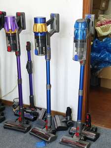 V15 3-Gear Adjustable Cordless <strong>Vacuum</strong> <strong>Cleaner</strong> 40000Pa Super Suction Anti-Tangle Brush Multi-Accessory Home Carpet <strong>Care</strong> LED 650W - Product Image 6