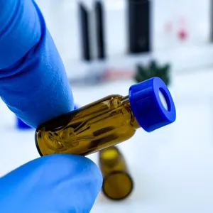 Ajiren 1,5 ml/9 mm Chromatografie-Proben-Flaschen mit 2 ml HPLC Mili Flaschen kompatibilität medizinisch Hoch-Recovery-Glasflaschen