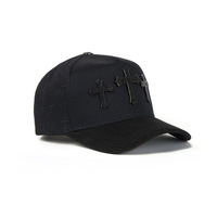 Gorras de Béisbol Personalizadas de 5 Paneles, 100% Algodón Premium, Bordado de Dos Tonos, Gorras Personalizadas al por Mayor, Gorras en Blanco