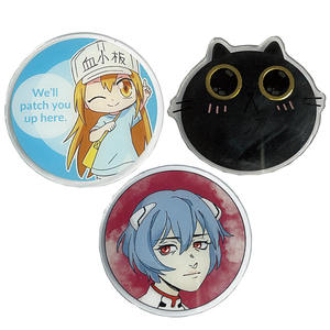 KUIEN akrilik pegangan ponsel, desain kustom lucu - Product Image 1