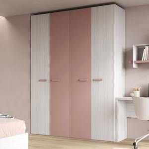 Armadio CM 181x58 H.214.7 Rovere Nordico e Rosa - Product Image 1