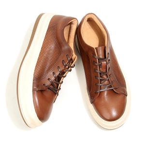 Zapatos de Hombre de Cuero Genuino de Alta Calidad, Estilo Vintage, Casuales, Deportivos, para Viajes, Zapatos de Vestir y Oxfords de Cuero para Hombre - Product Image 1