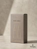 Coffret Cadeau de Spray Corporel Premium, Fournisseur d'Emballages Ondulés, Fabricant en Gros, Boîte de Parfum de Luxe Personnalisée, Haute Qualité pour la Vente au Détail