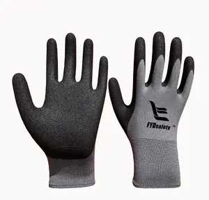 OEM sarung tangan pelindung produsen sarung tangan nitril untuk produk keamanan kerja