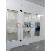 Petite cabine de peinture industrielle à rideau d'eau, fabriquée en Chine