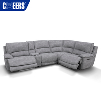 MANWAH CHEERS Canapé et canapé modulables de confort d'angle au design de luxe en tissu bon marché Mobilier inclinable Canapé sectionnel pour la maison