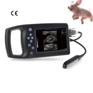 Pemindai ultrasound genggam sistem ultrasound pintar profesional untuk kuda, sapi, domba dan anjing