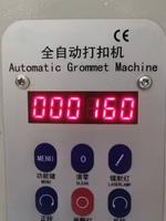 Machine à œillets électrique automatique pour bâches PVC