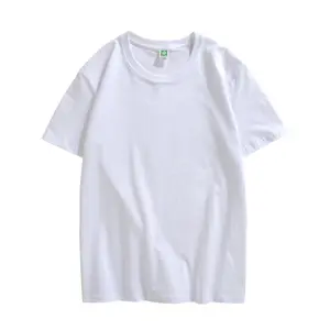 YKH 200 GSM pur coton pré-rétréci Logo personnalisé col Mandarin uni surdimensionné t-shirts pour hommes fabricant