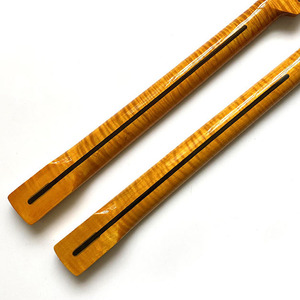 סיטונאי בציר גוון 21 Frets ST TL גיטרה חשמלית צוואר החלפת טייגר להבת מייפל צוואר גיטרה - Product Image 6