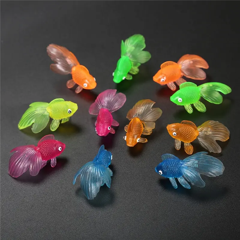 자판기 플라스틱 참신 장난감 PVC 플라스틱 물고기 장난감