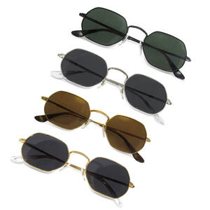 <span class=keywords><strong>Occhiali</strong></span> <span class=keywords><strong>da</strong></span> <span class=keywords><strong>Sole</strong></span> Personalizzati 3447 UV400 Design di Marca alla Moda in Metallo Forma Esagonale <span class=keywords><strong>Occhiali</strong></span> <span class=keywords><strong>da</strong></span> <span class=keywords><strong>Sole</strong></span> Polarizzati per Uomo - Product Image 4