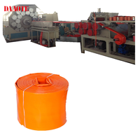 Tuyau plat de transport d'eau agricole en TPU, PU, PVC, NBR de 3, 6 et 8 pouces pour machines de production