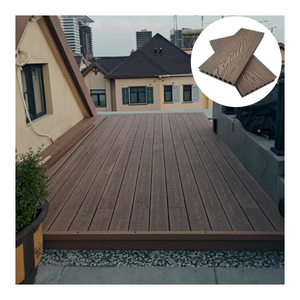 Planches de terrasse en composite bois-plastique pour l'extérieur, terrasses en composite bois-plastique pour piscine et jardin - Product Image 5