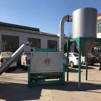 Ligne de lavage de plastique HAORUI 1000 kg/h pour film PE PP, machine de recyclage du plastique à vendre
