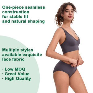 Conjuntos de Lingerie de Biquíni Sem Costura de Alta Qualidade Shanhao OEM, Ecológicos e Respiráveis para Mulheres - Product Image 3