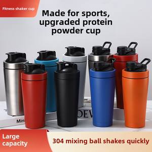 كوب جديد للياقة البدنية عبر الحدود كوب لياقة بدنية رياضي لخلط مسحوق البروتين للشرب المباشر للتخييم - Product Image 5