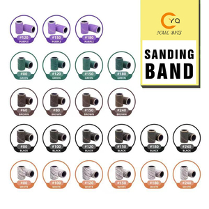 Fábrica <span class=keywords><strong>de</strong></span> China 80 #120 #180 # tira <span class=keywords><strong>de</strong></span> <span class=keywords><strong>cebra</strong></span> blanca <span class=keywords><strong>anillo</strong></span> <span class=keywords><strong>de</strong></span> molienda <span class=keywords><strong>de</strong></span> manicura banda <span class=keywords><strong>de</strong></span> lijado para máquina <span class=keywords><strong>de</strong></span> perforación <span class=keywords><strong>de</strong></span> uñas pulido pedicura - Product Image 5