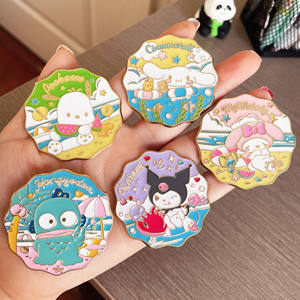 Nuovi Spille Personalizzate in Lega Elettroplaccata a Tema Cartoni Animati - Spilla in Metallo Melody Jade Dog Kuromi - Spille Unisex per Scuola - Product Image 2