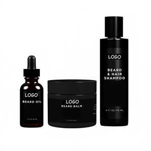 Hidratante personalizable de alta calidad orgánico de hierbas vitamina C aceite para el cuidado de la barba y champú bálsamo para el crecimiento de la barba OEM - Product Image 6