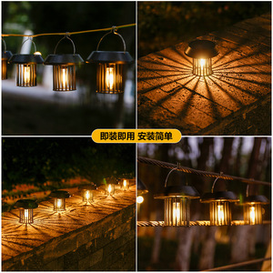 Lampes solaires suspendues Xinyao Electric Appliances pour extérieur, jardin, patio, décor, lumières LED à filament - Product Image 2