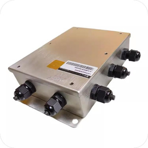 Transmetteur de poids Transcell TI-1500VC en acier inoxydable avec boîtier de jonction NEMA4X de 20,8 cm pour la mesure de force - Product Image 1