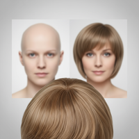Prothèse capillaire indienne Remy pour femme, couleur naturelle, base en peau 0.08, densité 120%, style lisse, faite à la main