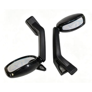 Espejo Retrovisor Lateral Negro Manual para Toyota <span class=keywords><strong>Land</strong></span> <span class=keywords><strong>Cruiser</strong></span> FJ75 <span class=keywords><strong>BJ75</strong></span> HJ75 Serie 70, Repuesto de Espejo de Puerta, Piezas de Carrocería Exterior - Product Image 2