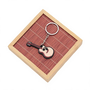 Porte-clés en gros pour instruments de musique : Guitare, Ukulélé, Piano, Kalimba, Violon – Idéal comme cadeau - Product Image 5