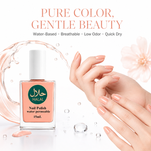Esmalte de Uñas Halal, Secado al Aire, Saludable, Sin Olor, a Base de Agua, Transpirable, Suministros de Fábrica, Marca Privada, 1000 Colores - Product Image 4