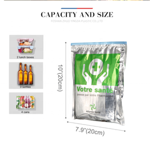 Bolsas aisladas de embalaje térmico, <span class=keywords><strong>bolsa</strong></span> de refrigeración en caliente, <span class=keywords><strong>bolsa</strong></span> de aislamiento portátil para frío para <span class=keywords><strong>farmacia</strong></span> de medicina - Product Image 2