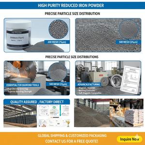 אבקת ברזל דקה במיוחד UI-100 לסוללות תרמיות, חימום תרופות ואחסון אנרגיה - Product Image 2