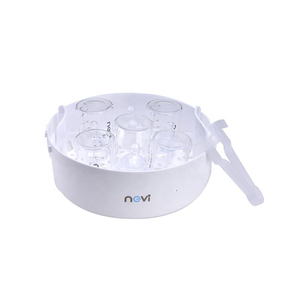 Cơ Thể Nhỏ Của Nhãn Hiệu Khử Trùng Hộp Cấp Thực Phẩm PP Xách Tay Bé Chai Lò Vi Sóng Tiệt Trùng - Product Image 3