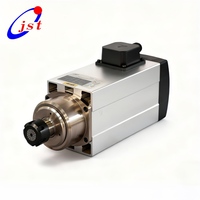 Moteur de broche MTC refroidi par air de 6 kW avec pince ER32 sans bride pour applications de fraisage CNC exigeantes JGF60-18Z/6