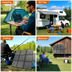 Panneaux solaires pliables ETFE ALECTER haute efficacité 400W 500W 600W, chargeur portable avec contrôleur MPPT pour station d'alimentation Allpower - Product Image 6