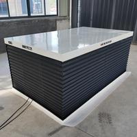 Plataforma Elevadora Hidráulica Fija de Tijera para Bajada de Emergencia, Mesa Elevadora Estacionaria para Elevación de Mercancías en Interiores