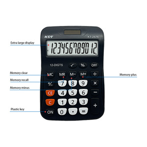 Bán Buôn Màn Hình Lớn Công Suất Kép 12-14-<span class=keywords><strong>Bit</strong></span> Năng Lượng Mặt Trời Máy Tính Tài Chính Kỹ Thuật Số Kế Toán Máy Tính Để Bàn Máy Tính Trường Sử Dụng Văn Phòng - Product Image 3