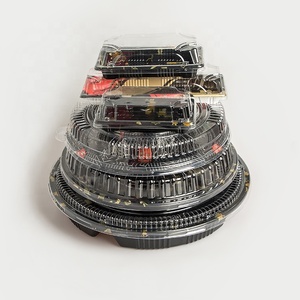 กล่องซูชิทรงกลมสำหรับใส่อาหารแบบนำกลับบ้าน/บรรจุภัณฑ์<span class=keywords><strong>ซูชิ</strong></span> ราคาโรงงาน ขายดี - Product Image 6