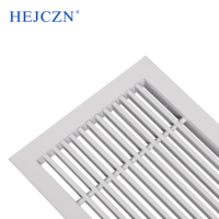 Système de ventilation domestique en aluminium personnalisé Volets à persiennes Retour au sol Grille d'aération