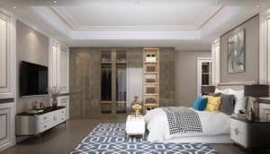 Modern Hot Selling Aluminum Frame <b>Wardrobe</b> Bedroom Set Furniture <b>Wardrobe</b> Aluminium Glass Cloth Steel <b>Wardrobe</b> Cabinet - Product Image 3