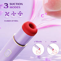 Vibrateur suceur clitoridien, stimulateur clitoridien, masturbateur, jouets oraux pour adultes, jouets sexuels, vente chaude
