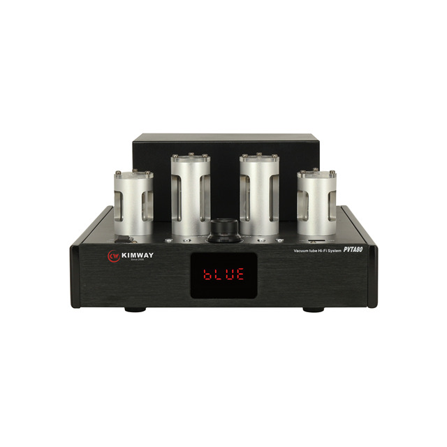 Kimway PVTA80 Hifi Tube Amplifier 35W 2 Channel USB DVD CD RCA Smart Fan Aluminum Panel