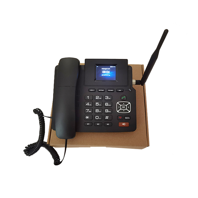 4G WiFi GSM IP Desktop Phone with SIM Slot 2 SIP Wireless HD VoIP Business Office Phone