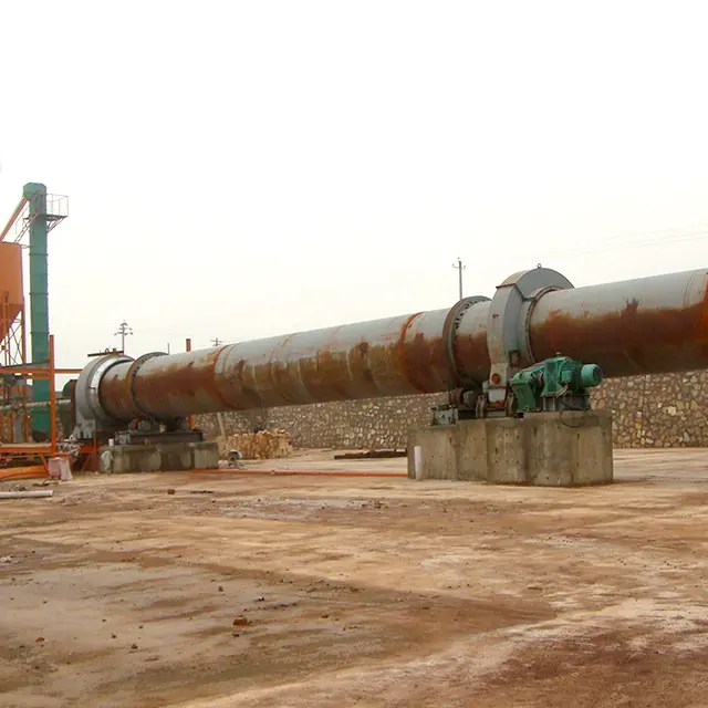 Solid waste rotary kiln waste incinerator Manufacturer price sponge iron plant rotary vertical kiln production line