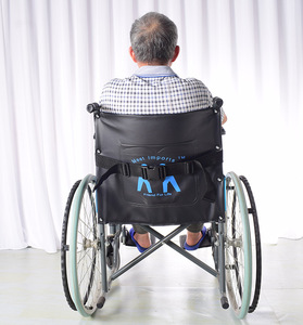 OEM ceinture de sécurité pour fauteuil roulant personnes âgées handicapées gilet de soutien chaise ceinture de sécurité harnais sangles réglables empêcher le glissement - Product Image 4