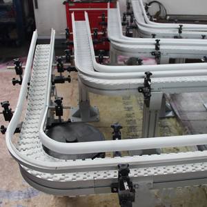 Eenvoudig Te Installeren Plastic Flexibele Modulaire Top Kettingband Transportband Voedsel En Water Transportband Systeem <span class=keywords><strong>Machine</strong></span> - Product Image 4